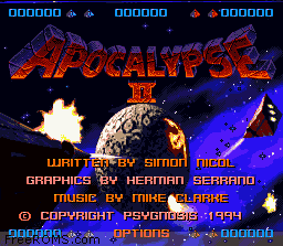 Apocalypse II Screen Shot 1