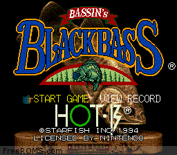 Bassin's Black Bass Screen Shot 1