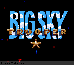 Big Sky Trooper Screen Shot 1