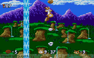 Bubsy in Claws Encounters of the Furred Kind Screen Shot 2