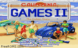 California Games II Screen Shot 1