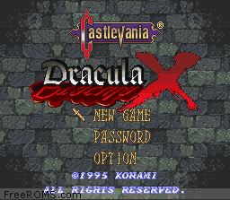 Castlevania - Dracula X Screen Shot 1