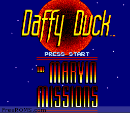 Daffy Duck - The Marvin Missions Screen Shot 1