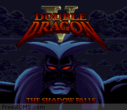 Double Dragon V - The Shadow Falls Screen Shot 1
