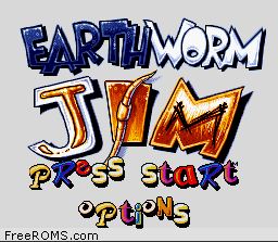 Earthworm Jim Screen Shot 1