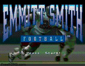 Emmitt Smith Football Screen Shot 1