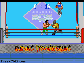 Gekitou Burning Pro Wrestling Screen Shot 2