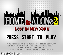 Home Alone 2 - Lost in New York Screen Shot 1