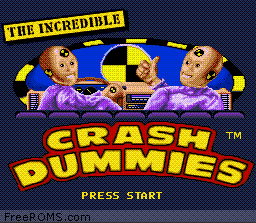 Incredible Crash Dummies, The Screen Shot 1
