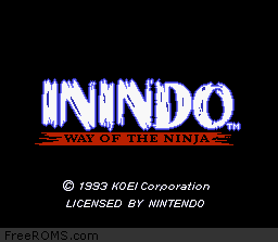 Inindo - Way of the Ninja Screen Shot 1