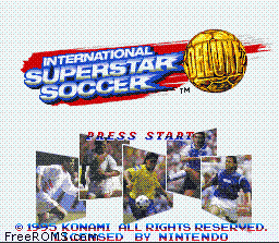 International Superstar Soccer Deluxe Super Nintendo Snes Rom