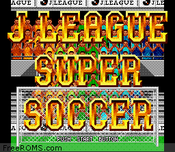 J.League Super Soccer Screen Shot 1
