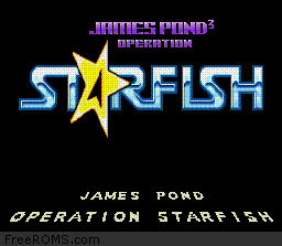 James Pond 3 - Operation Starfish Screen Shot 1