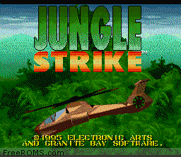 Jungle Strike Screen Shot 1