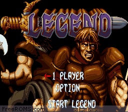 Legend Screen Shot 1