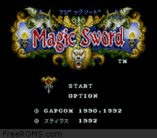 Magic Sword Screen Shot 1