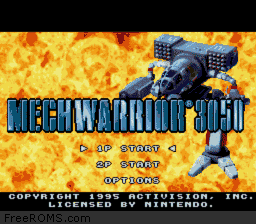 Mechwarrior 3050 Screen Shot 1