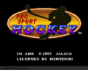 Pro Sport Hockey Screen Shot 1