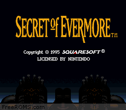 Secret of Evermore Screen Shot 1