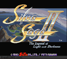 Silva Saga II - The Legend of Light and Darkness Screen Shot 1