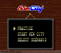 Sim City Screen Shot 1