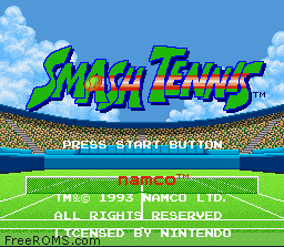 Smash Tennis Screen Shot 1
