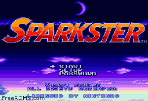 Sparkster Screen Shot 1