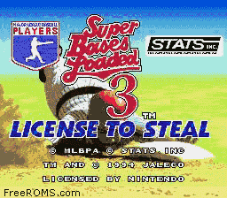 Super Bases Loaded 3 - License to Steal Screen Shot 1