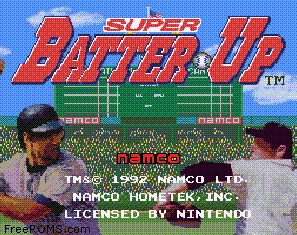 Super Batter Up Screen Shot 1