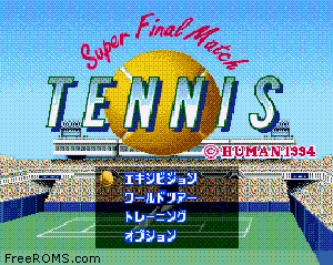 Super Final Match Tennis Screen Shot 1