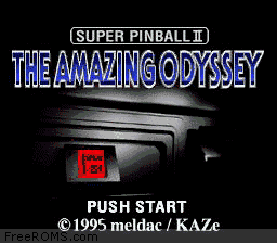Super Pinball II - Amazing Odyssey Screen Shot 1