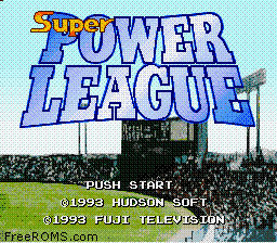 Super Power League Screen Shot 1