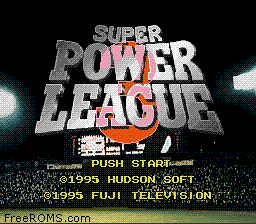 Super Power League 3 Screen Shot 1