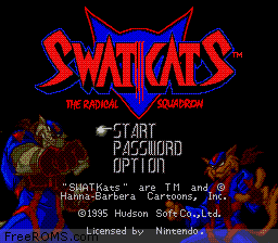 SWAT Kats - The Radical Squadron Screen Shot 1