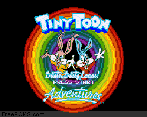 Tiny Toon Adventures - Buster Busts Loose! Screen Shot 1