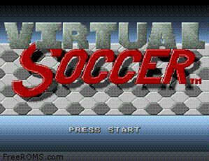 Virtual Soccer Screen Shot 1
