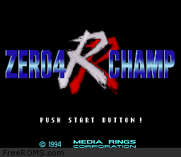 Zero 4 Champ RR Screen Shot 1